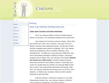 Tablet Screenshot of chigong.lt
